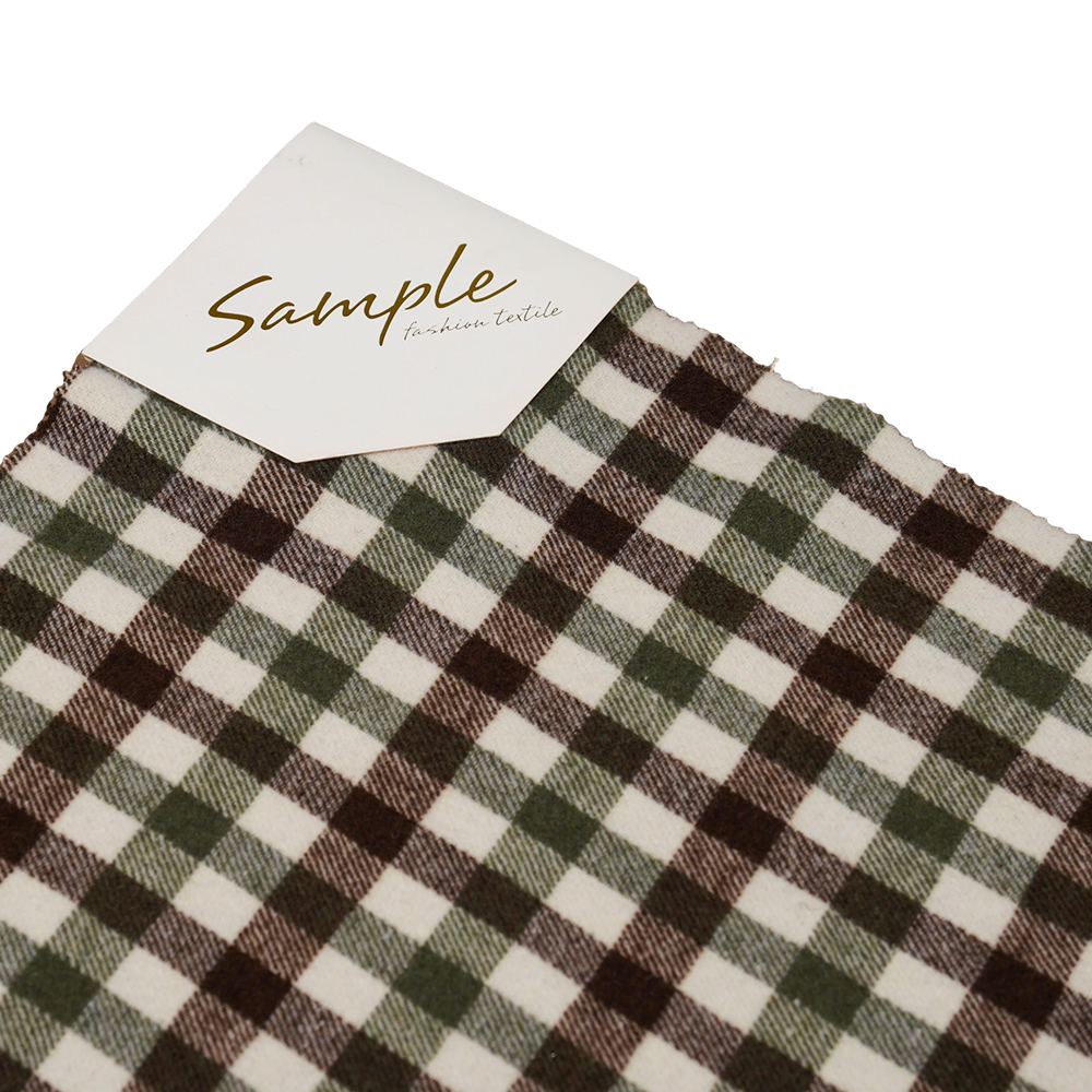 100% ostatní, 410G/M zelená, hnědá a bílá, tvídová příze, ML-701234